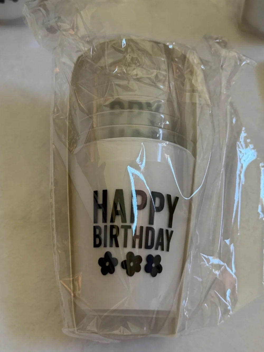 Santa Barbara Design Studio Happy Birthday Party Set 3 Napkin Packs 3 Cup Packs